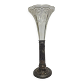 Art Nouveau French flute vase, 1900s