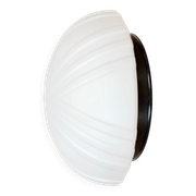 Vintage Wall Or Ceiling Light with Milk Glass, 1970s