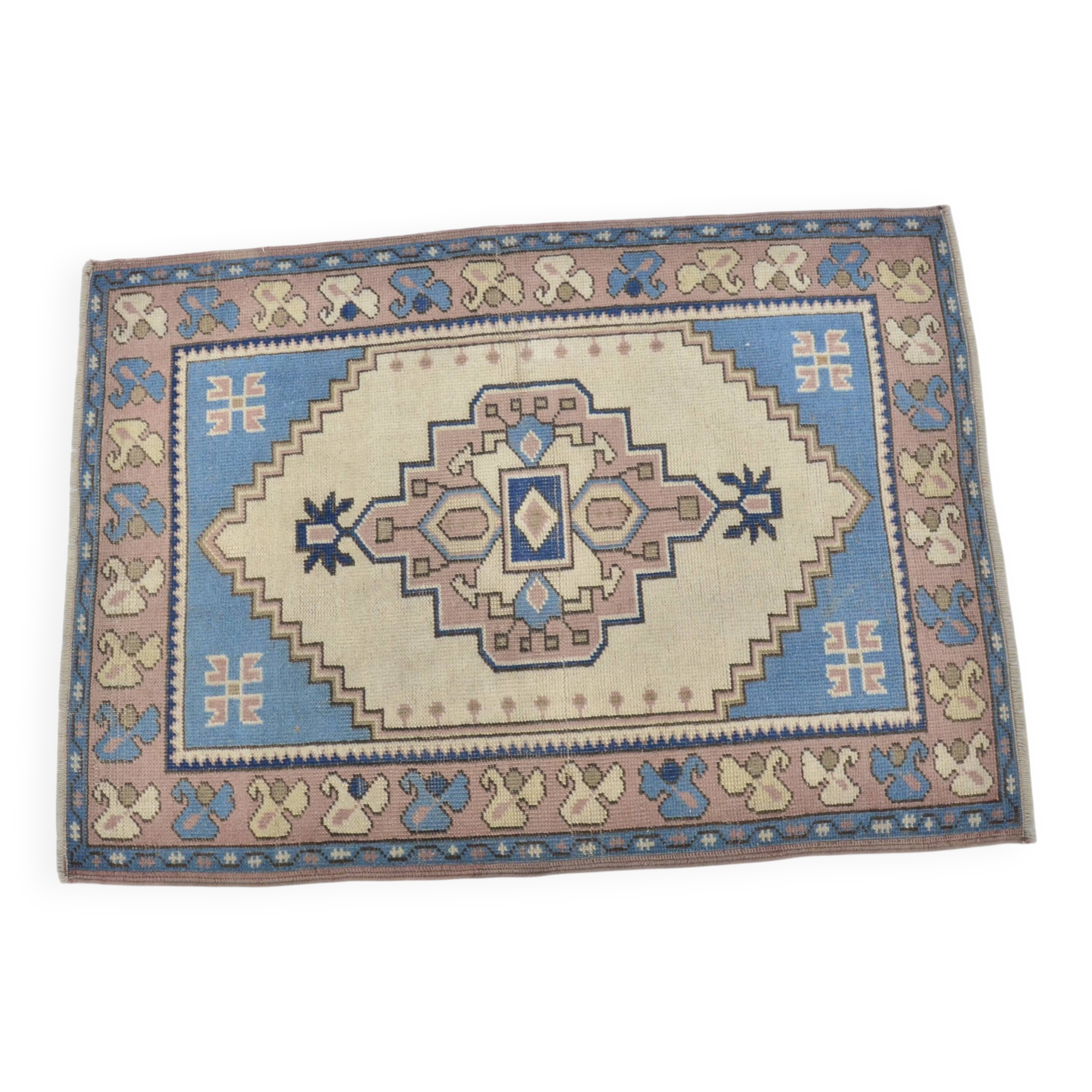 Oushak Vintage Wool Rug sku 3423