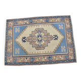 Oushak Vintage Wool Rug sku 3423