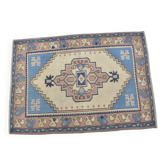 Tapis en laine vintage Oushak sku 3423