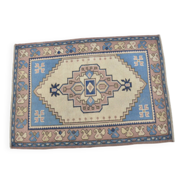 Oushak Vintage Wool Rug sku 3423