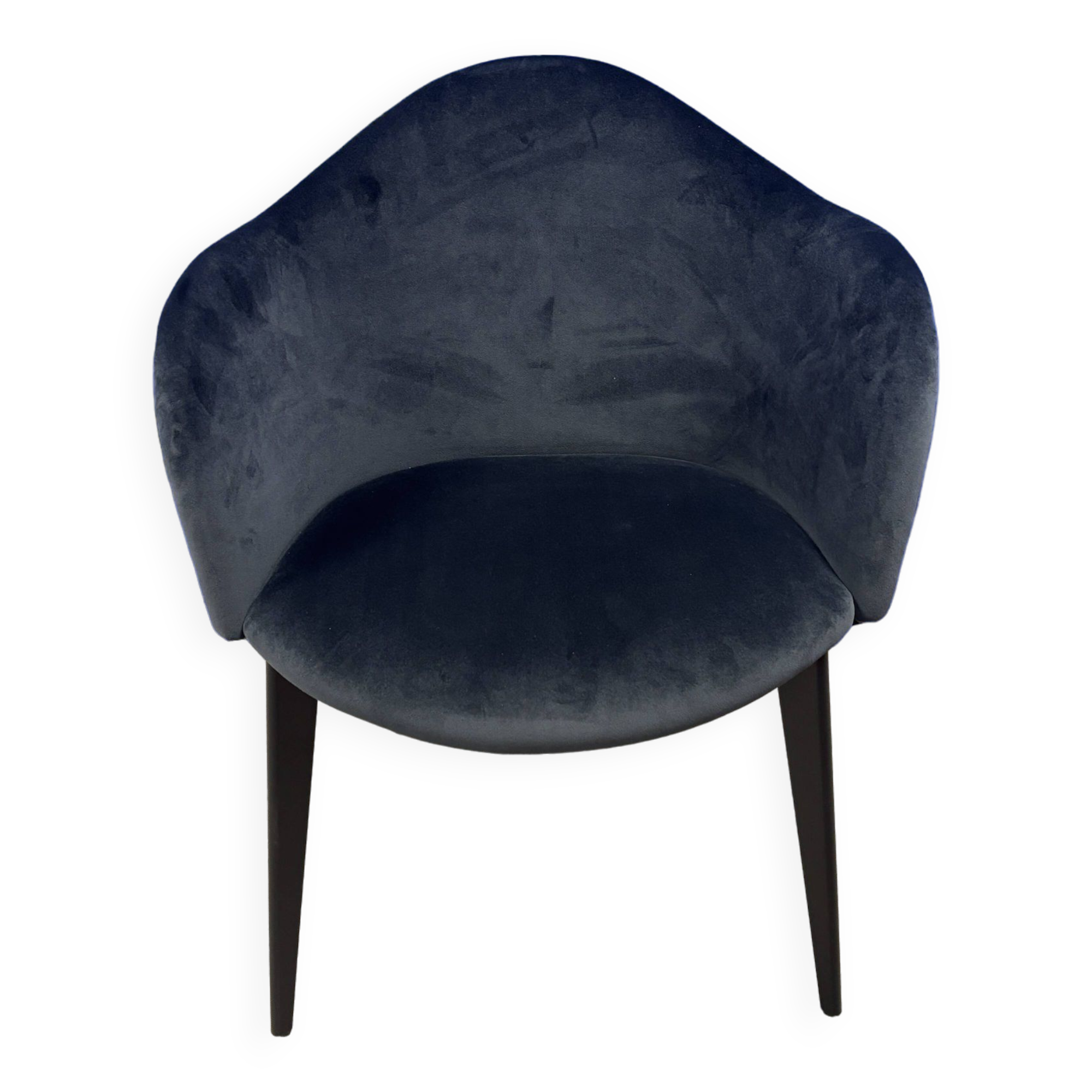 Nuovo Gray Velvet Armchair - Altassina