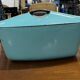 Le Creuset vintage blue casserole dish 5.5L
