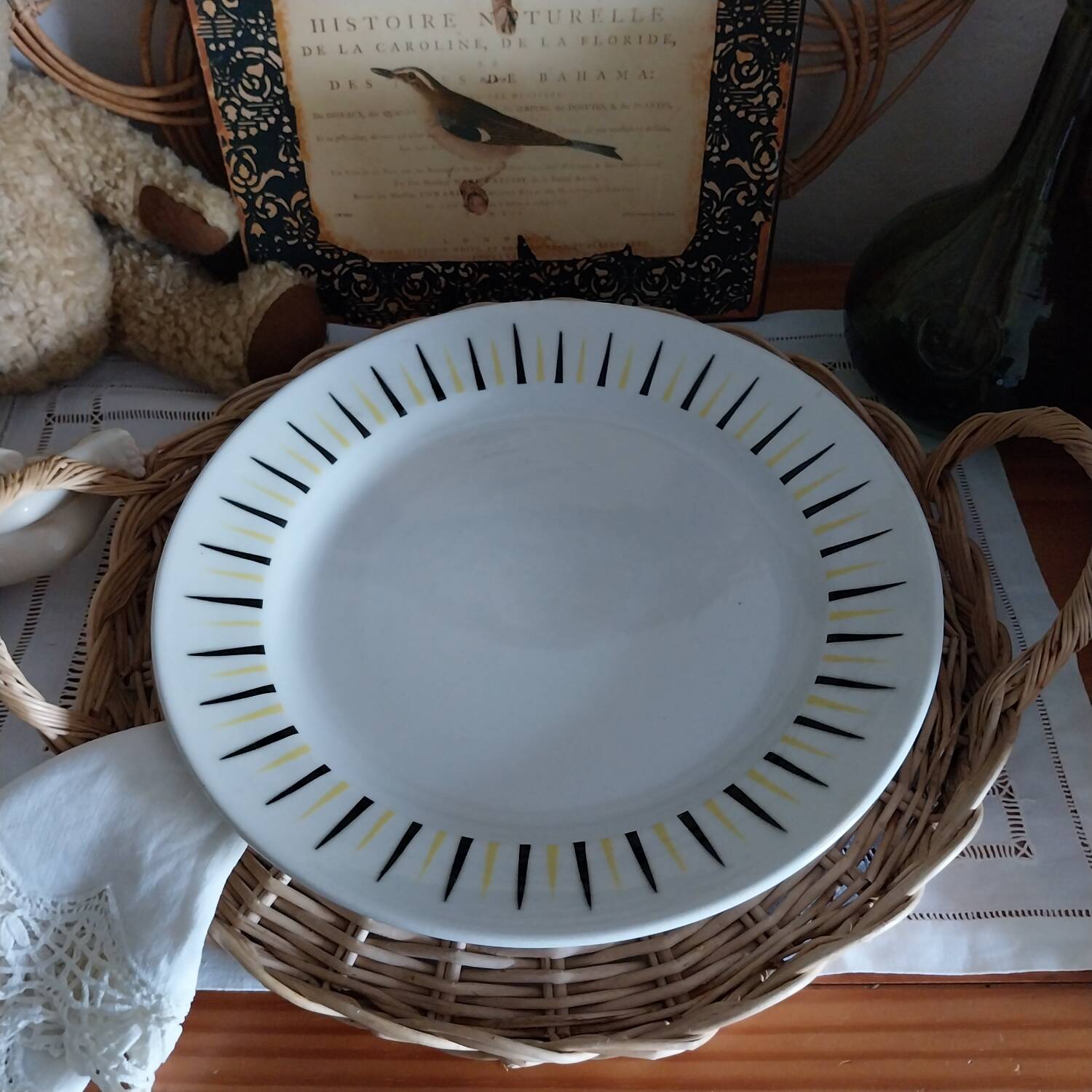 Grand plat de service Badonviller
