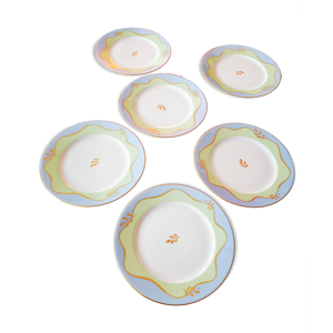 Assiettes à dessert - service