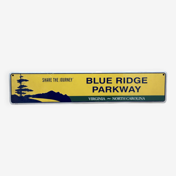 Plaque Blue Ridge