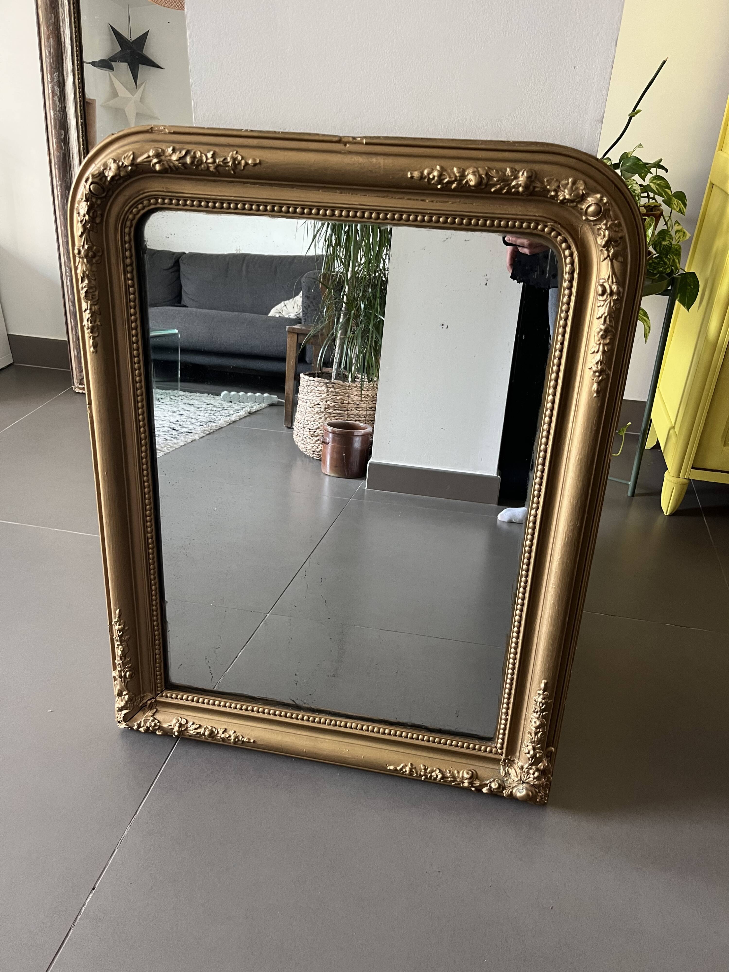 Louis Philippe mirror, 83x64 cm