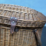 19th century wicker basket