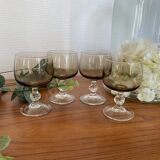 Set of 4 Luminarc wine glass model "Domaine"