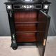 Display Cabinet in Blackened Pear Wood, Napoléon III period – 2nd half of the 19th century
