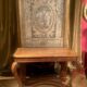 Art Nouveau Italian Wooden Console Table