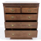 Antique oak cabinet with 5 drawers