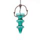 Stalactite green glass pendant lamp by Nanny Still for Raak, 1960s