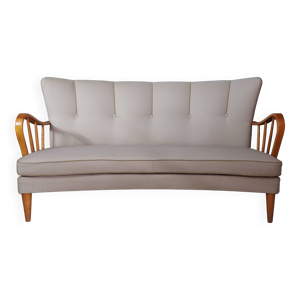 Canapé danois avec accoudoirs