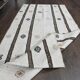Flat vintage kilim hallway rug