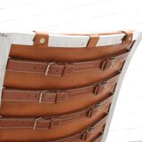 Fauteuil ARI  en cuir cognac par Arne Norell