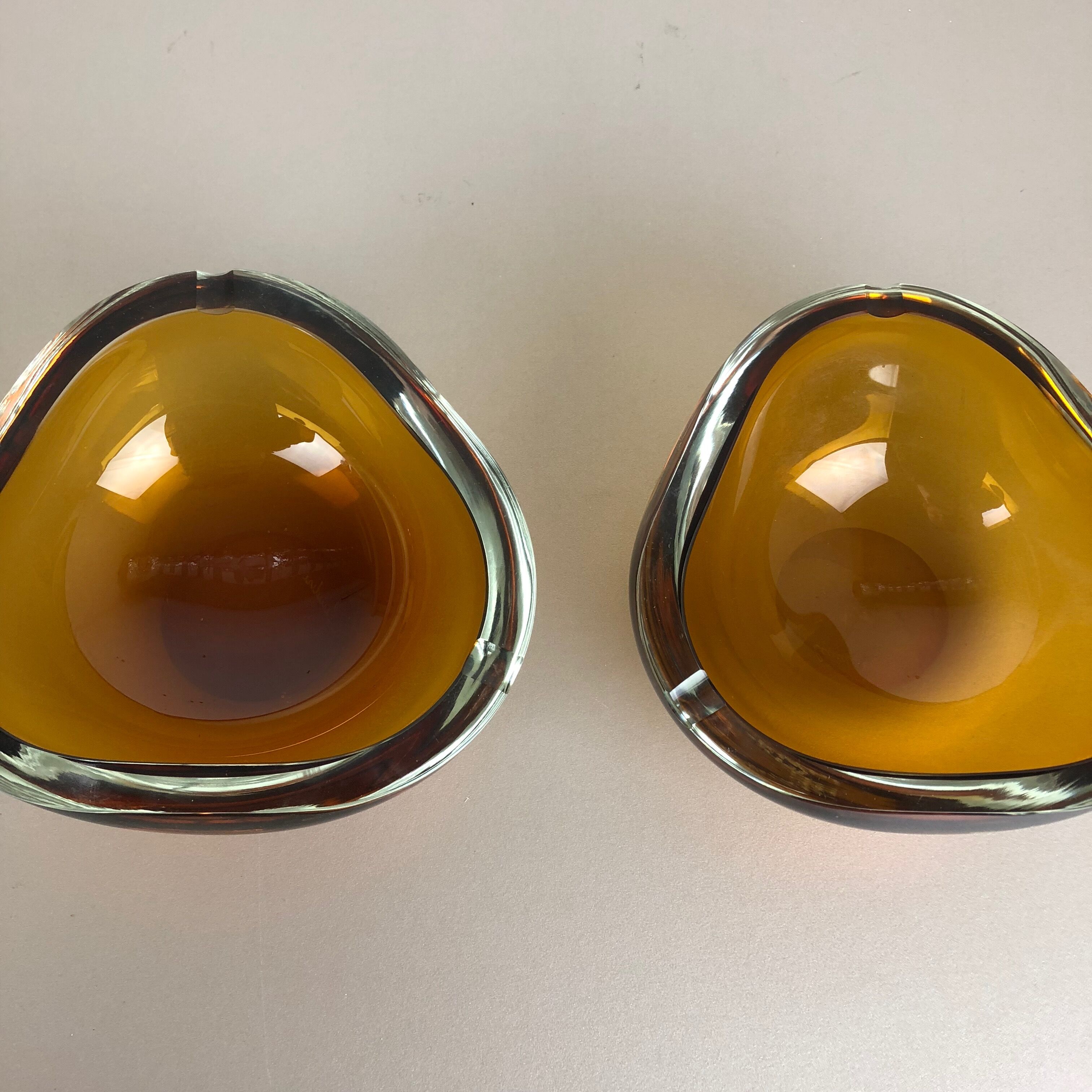 Murano ashtray elements by Antonio da Ros for Cenedese 1960s