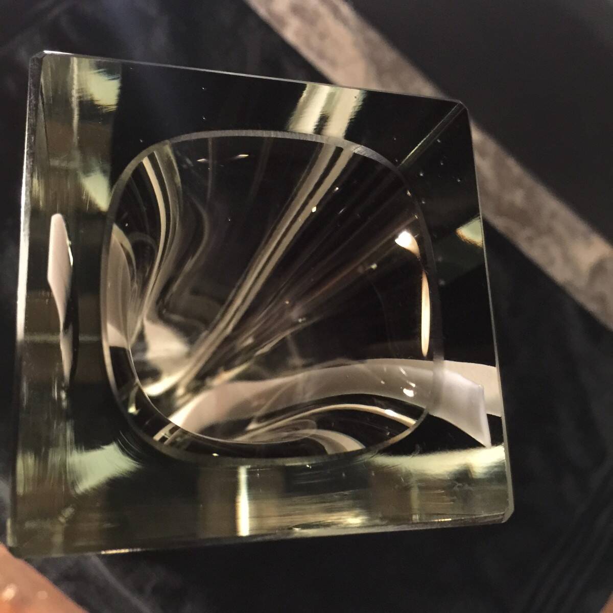 FLAVIO POLI for SEGUSO Vetri d'arte, Multi-layered glass vase, Murano, circa