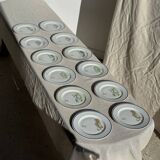 Set of 12 cheese plates France Chavroux 1990s D 21.5