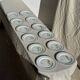 Set of 12 cheese plates France Chavroux 1990s D 21.5