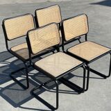 Cesca design chair b32 model in black set of four