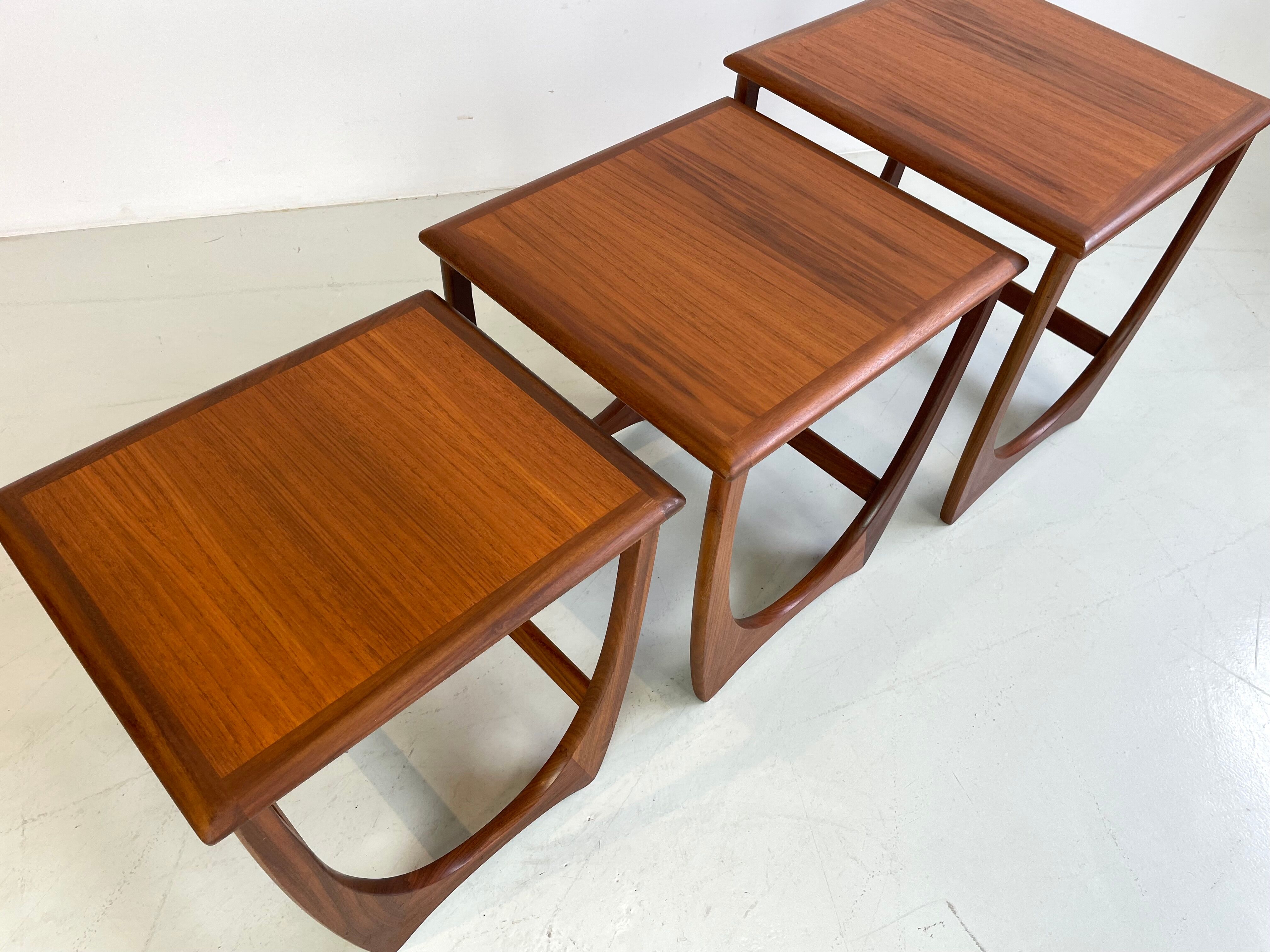 Vintage nesting tables by G-Plan