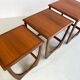 Vintage nesting tables by G-Plan