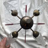 50s-60s tulip chandelier, modernist style