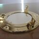 80s round window mirror 21cm