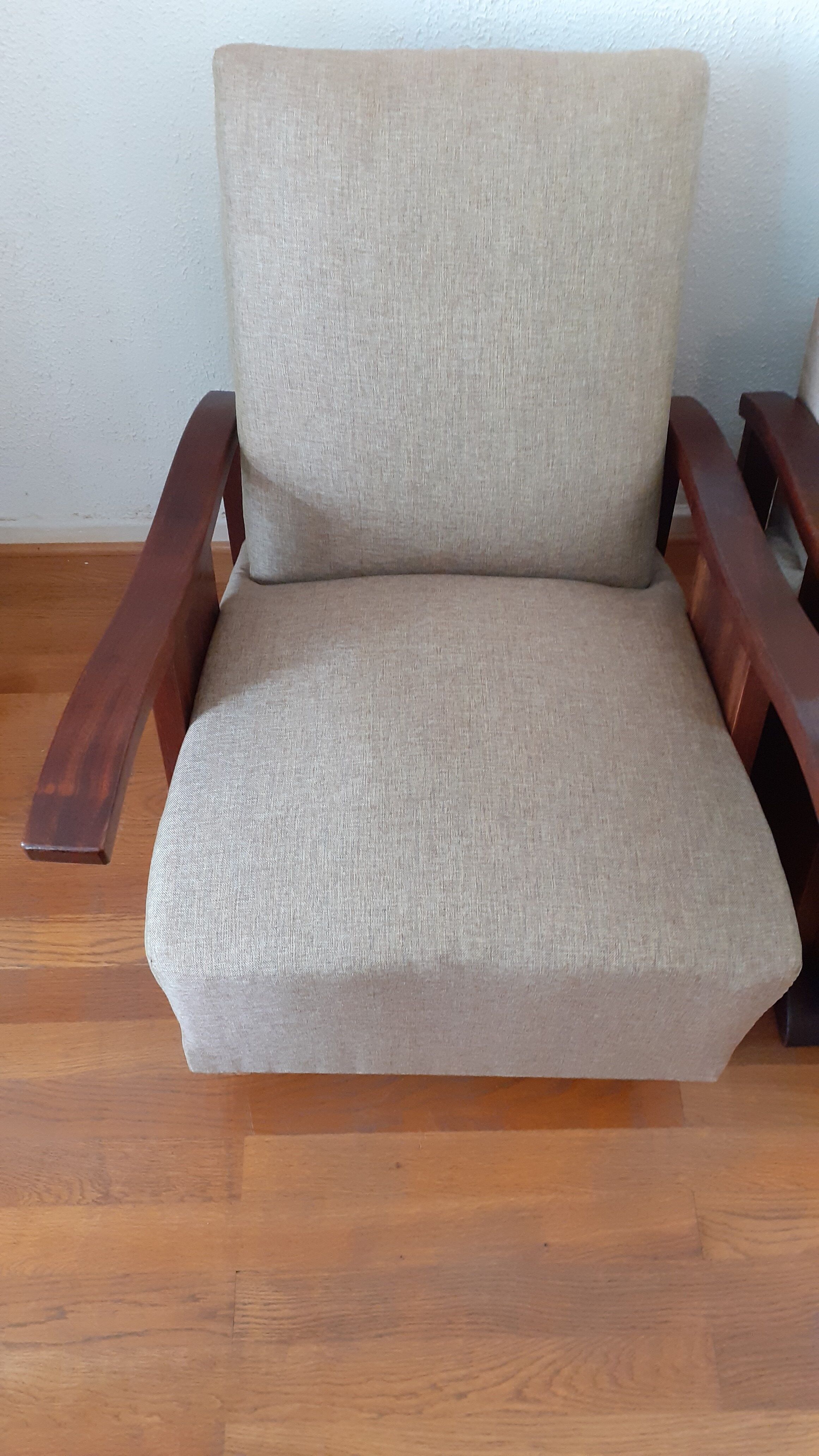 Pair of Art Deco armchairs, Morel Lab