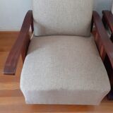 Pair of Art Deco armchairs, Morel Lab