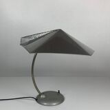 Modernist metal Bauhaus desk lamp, 1960s