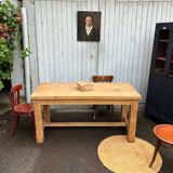 Table de ferme en chêne