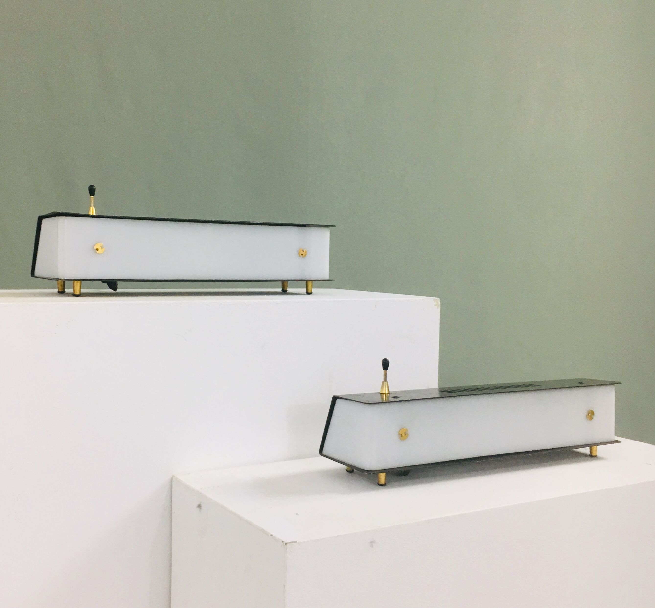 A pair of table lamps 1950