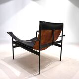 Tecta D99 leather lounge chair by Hans Könecke