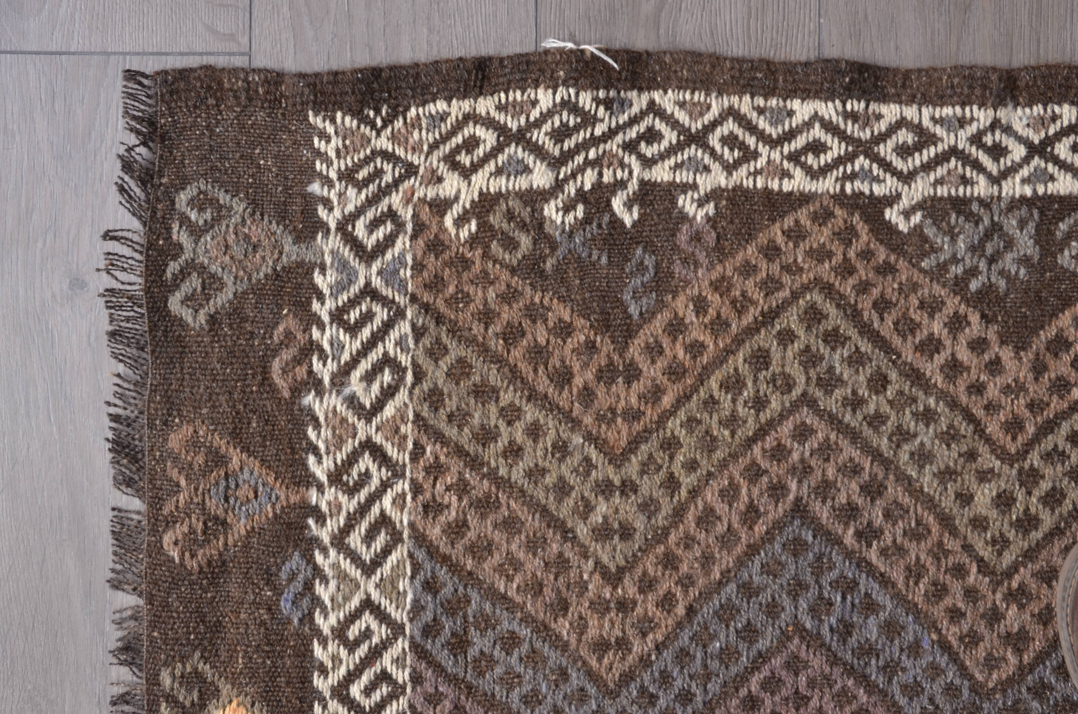 Oversize Vintage Floral Oushak Kilim Rug sku1866