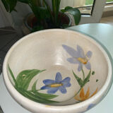 A bowl Pottery with fire from the swamp
