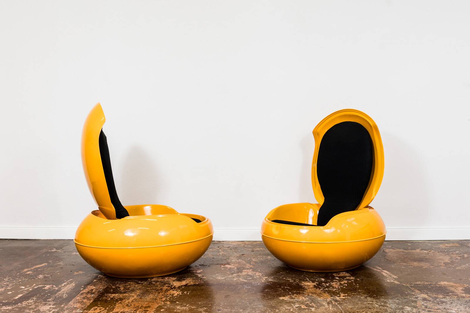 Chaises œuf de jardin par Peter Ghyczy, 1968, ensemble de 2