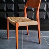 4 Niels Otto Møller model 71 chairs, Denmark 1950