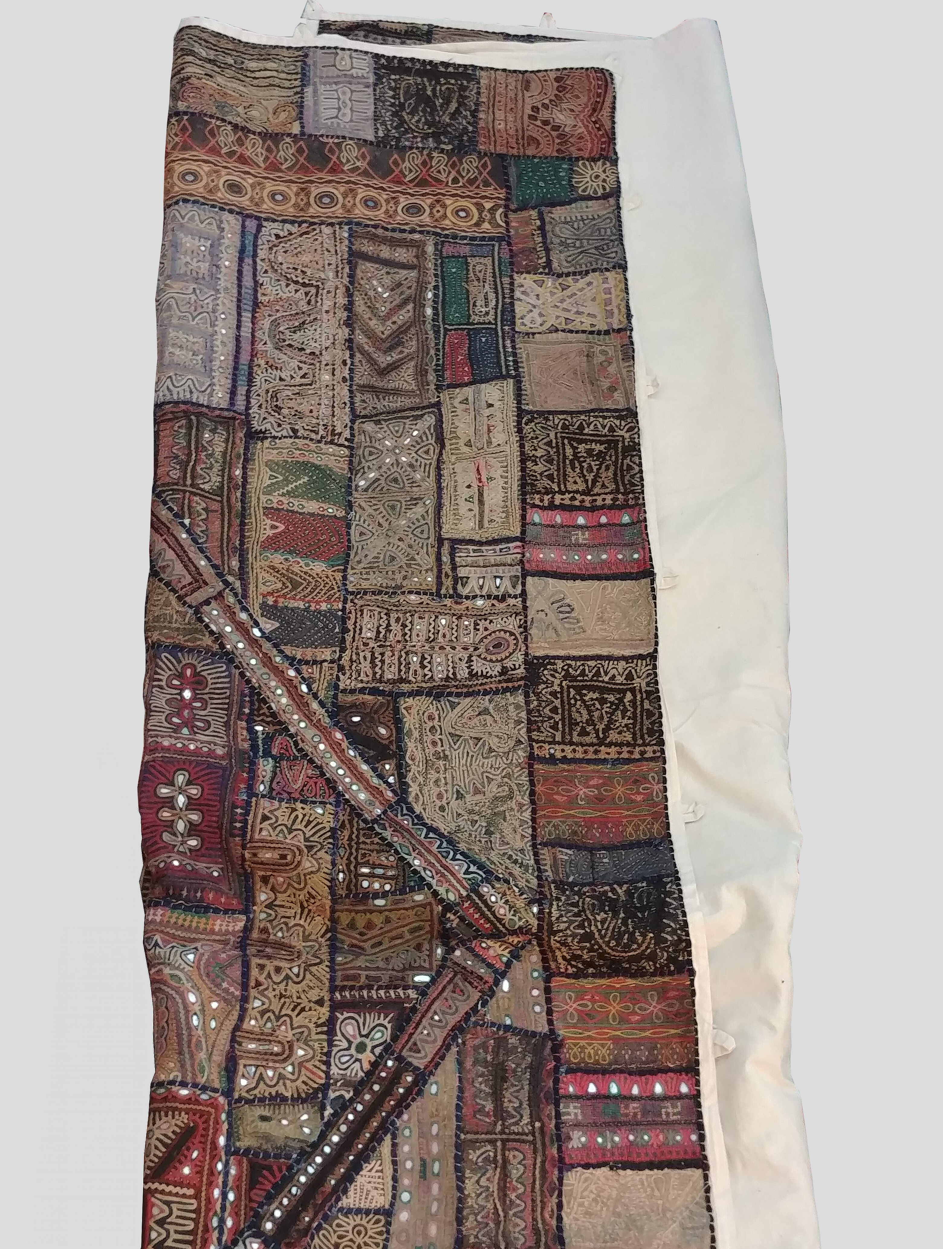 old patchwork Kutch, Gujarat, India - 190x240cm