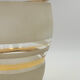 Vintage glass vase - Fains glassworks, France, signed - 1950s