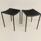 Pair of stools 80s by Zeus