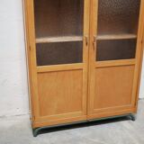 Vintage school library cabinet