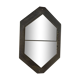 Miroirs fenêtre industriel en métal 1930 49x78cm