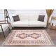 Vintage Turkish Oushak Handmade Wool Cotton Beige Area Rug 121x175