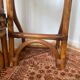 Rattan plant stand screen
