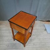 Table de chevet en merisier