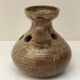 Petit vase ajouré en céramique vintage Kéraluc années 60/70