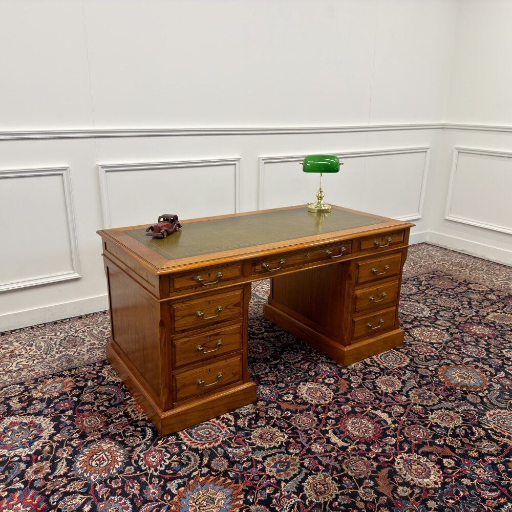 Classic English Globe Wernicke Desk